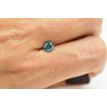 Loose Fancy Blue Diamond Round Cut 0.81 Carat 