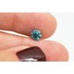 Loose Fancy Blue Diamond Round Cut 0.81 Carat 