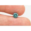 Loose Round Shape Fancy Blue Diamond 0.93 Carat SI2