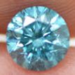 Loose Round Diamond Fancy Blue 0.91 Carat SI2