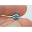 Loose Round Diamond Fancy Blue 0.91 Carat SI2