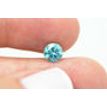 Blue Round Diamond 0.96 Carat VS2