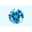 Round Diamond Loose Fancy Blue 0.93 Carat SI1