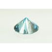 Round Shape Diamond Fancy Blue SI1 0.90 Carat Certified