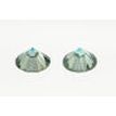 Loose Round Diamond Pair Fancy Blue 0.91 TCW SI1