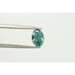 Oval Shape Diamond Fancy Blue Color 1.00 Carat SI1