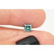Loose Fancy Blue Princess Diamond 0.80 Carat SI3