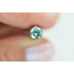 Blue Diamond Round 0.90 Carat SI1