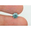 Blue Diamond Round 0.90 Carat SI1