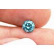Loose Round Shape Fancy Blue Diamond 0.78 Carat 
