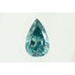 Pear Shape Diamond Fancy Blue Color 0.75 Carat VS2