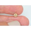 Round Diamond Fancy Yellowish Brown GIA Certified 0.44 Carat
