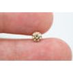 Round Diamond Fancy Yellowish Brown GIA Certified 0.44 Carat