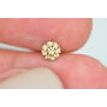 Round Diamond Fancy Yellowish Brown GIA Certified 0.44 Carat