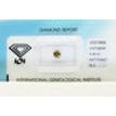 Round Cut Diamond Fancy Brown IGI Certified 0.46 Carat SI2