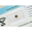 Round Cut Diamond Fancy Brown IGI Certified 0.46 Carat SI2