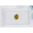 Oval Cut Diamond Fancy Yellowish Brown 0.36 Carat VS2 IGI Certificate