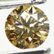 GIA Fancy Brown Loose Round Cut Diamond 0.46 Carat