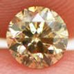 GIA Fancy Brown Loose Round Cut Diamond 0.46 Carat