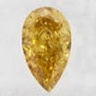 Pear Shape Diamond Fancy Brown 0.43 Carat SI2 IGI Certificate