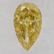 Pear Shape Diamond Fancy Brown Yellow 0.38 Carat VS2 IGI Certificate