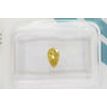Pear Diamond Natural Fancy Brown Yellow 0.38 Carat SI1 IGI Certificate
