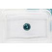 0.31 Carat Round Cut Diamond Fancy Blue Color SI1 IGI Certificate