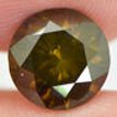 Round Cut Diamond Fancy Brown VS2 2.21 Carat