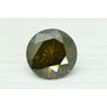 Round Cut Diamond Fancy Brown VS2 2.21 Carat