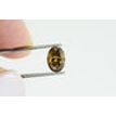 Oval Shaped Diamond Fancy Brown Color Loose 2.01 Carat SI1