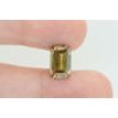 Emerald Cut Diamond Fancy Brown 4.33 Carat SI1 
