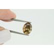 Oval Shape Diamond Fancy Brown Color 3.09 Carat SI1