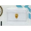 Pear Shape Diamond Fancy Brown 0.52 Carat SI2 IGI Certificate