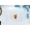 Pear Shape Diamond Fancy Orange Brown 0.54 Carat SI2 IGI Certificate