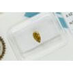 Pear Cut Diamond Natural Fancy Brown Color Loose 0.52 Carat VS1 IGI Certificate