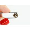2.44 Carat Round Cut Diamond Fancy Brown Color VS1 