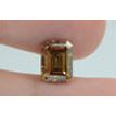 Emerald Cut Diamond Fancy Brown 3 Carat SI1