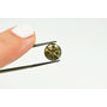 Round Diamond Fancy Champagne Color 2.61 Carat SI1