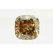 3.51 Carat Cushion Diamond Fancy Brown Color VS2