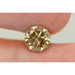 Round Diamond Fancy Champagne Color 2.04 Carat SI1 SGL Certificate