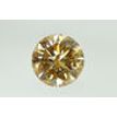 Round Diamond Fancy Champagne Color 2.04 Carat SI1 SGL Certificate