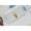 Pear Shape Diamond Fancy Brown Yellow Color Loose 0.50 Carat SI1 IGI Certificate