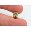 Oval Cut Diamond Fancy Brown Color 2.21 Carat SI1