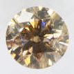 Round Diamond Fancy Brown Loose 0.47 Carat I1 IGI Certificate
