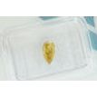 Pear Shape Diamond Fancy Yellow Brown 0.56 Carat SI2 IGI Certificate