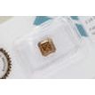 Asscher Diamond Natural Fancy Orangy Brown 2.24 Carat SI2 IGI Certificate