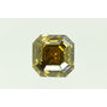 Asscher Diamond Fancy Brown Color VS2 Certified 2.08 Carat