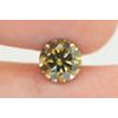 Round Shape Diamond Fancy Champagne VS2 Certified 2.03 Carat