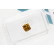 Cushion Cut Diamond Natural Fancy Brown 0.58 Carat I1 IGI Certificate