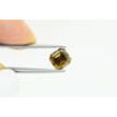 2 Carat  Asscher Diamond Fancy Brown Color VVS2